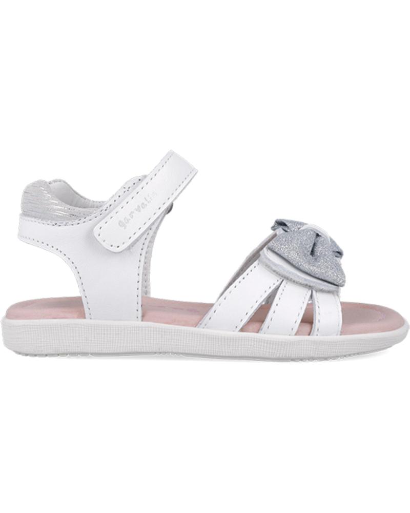 Sandali GARVALIN  per Bambina SANDALIA PARA CHICA 252422 DREAM LAZO  BLANCOB050
