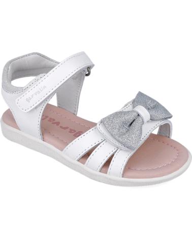 Sandali GARVALIN  per Bambina SANDALIA PARA CHICA 252422 DREAM LAZO  BLANCOB050