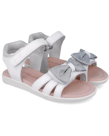 Sandali GARVALIN  per Bambina SANDALIA PARA CHICA 252422 DREAM LAZO  BLANCOB050