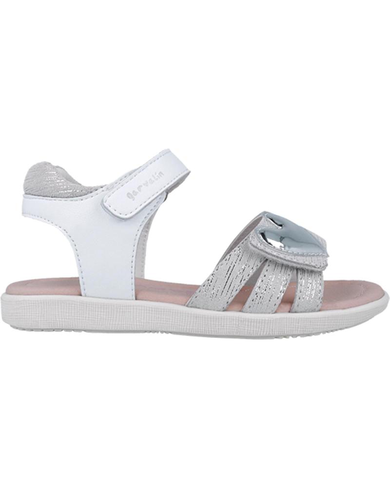 Sandali GARVALIN  per Bambina SANDALIAS PARA CHICA 252424 DREAM CORAZON  BLANCOB050