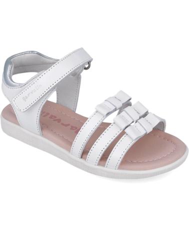 Sandali GARVALIN  per Bambina SANDALIAS PARA CHICA 252427 DREAM LAZOS  BLANCOB050