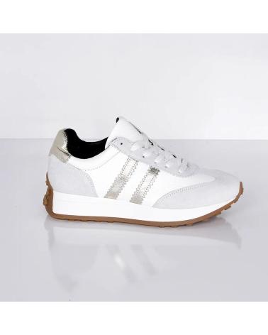 PACO HERRERO SNEAKER CON STRISCE DORATE VARIOS COLORES