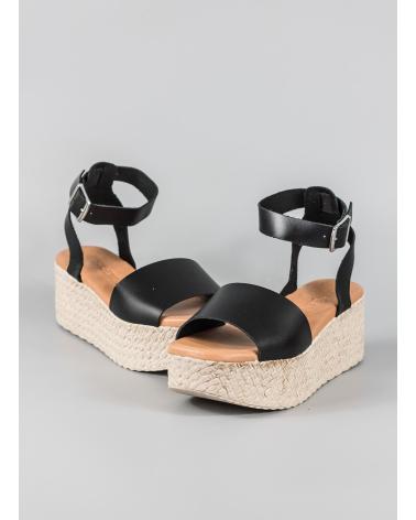 Sandales KESLEM  pour Femme et Homme SANDALIAS EN COLOR PARA MUJER  NEGRO