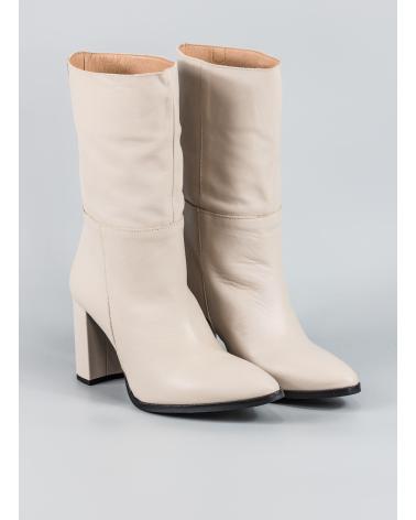 Woman boots POPA BOTAS CLAUDIA PIEL  BEIGE