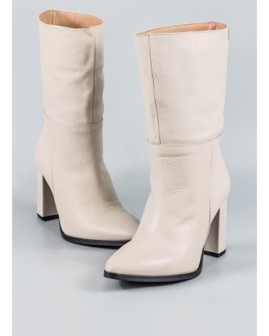 Woman boots POPA BOTAS CLAUDIA PIEL  BEIGE