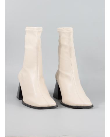 Stivali per Donna ANGEL ALARCON BOTAS EN COLOR  PARA MUJER BEIGE