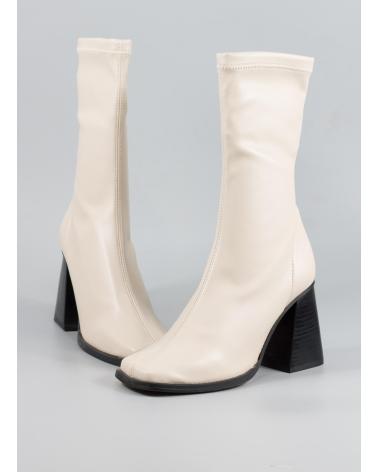 Stivali per Donna ANGEL ALARCON BOTAS EN COLOR  PARA MUJER BEIGE