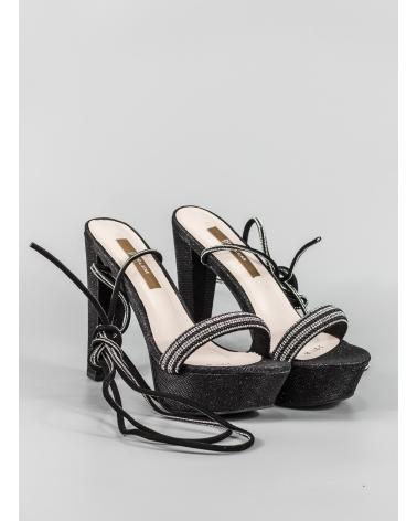 Sandalias KESLEM  de Mujer SANDALIAS EN COLOR PARA MUJER  NEGRO