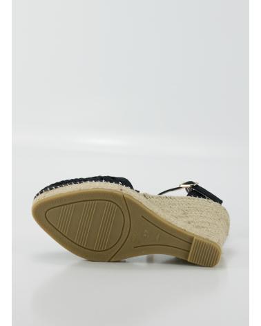 Sandalias MACARENA  de Mujer ALPARGATA DENIS 71  NEGRO