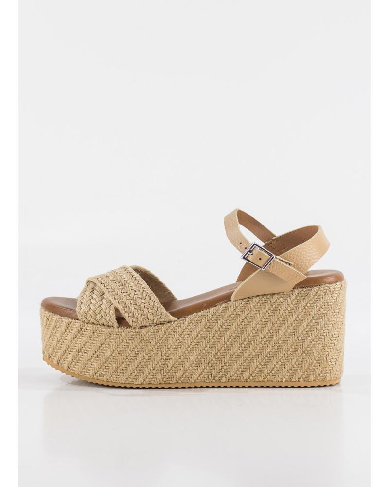 Sandalias KESLEM  de Mujer SANDALIA SIFNOS  BEIGE