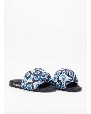 Infradito LOVE MOSCHINO  per Donna CHANCLAS EN COLOR PARA  AZUL