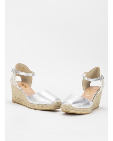 Sandalias GAIMO  de Mujer ALPARGATAS YOSIE5 BLANCO  PLATA