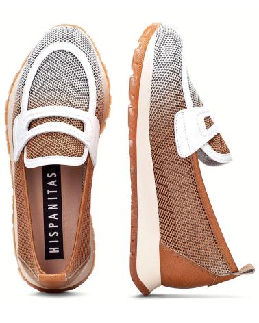 Halbschuhe HISPANITAS  für Damen MOCASINES PARA MUJER BHV254043 KANSAS  CUEROC001