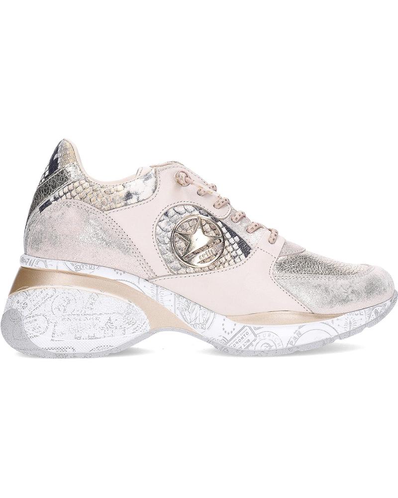 Sapatilhas CETTI de Mulher SNEAKERS PARA MUJER C-1376 METAL Y ANIMAL PRINT CHAMPAGNE Sapatilhas CETTI de Mulher SNEAKERS PARA MUJER C-1376 METAL Y ANIMAL PRINT CHAMPAGNE