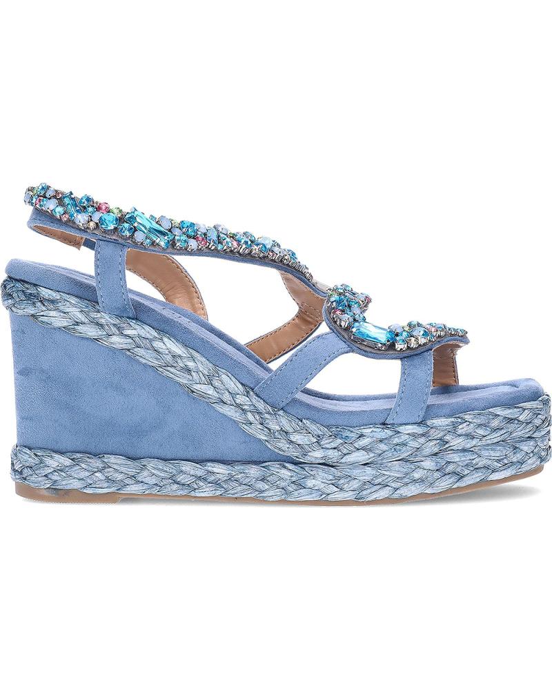 Sandálias LAURA VITA  de Mulher SANDALIAS PARA MUJER MARIEO13  BLEU