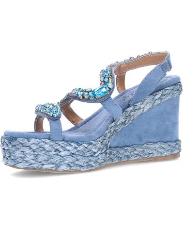 Sandálias LAURA VITA  de Mulher SANDALIAS PARA MUJER MARIEO13  BLEU