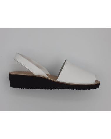 Sandalen HURAN  für Damen MENORQUINA PIEL CUNA  BLANCO
