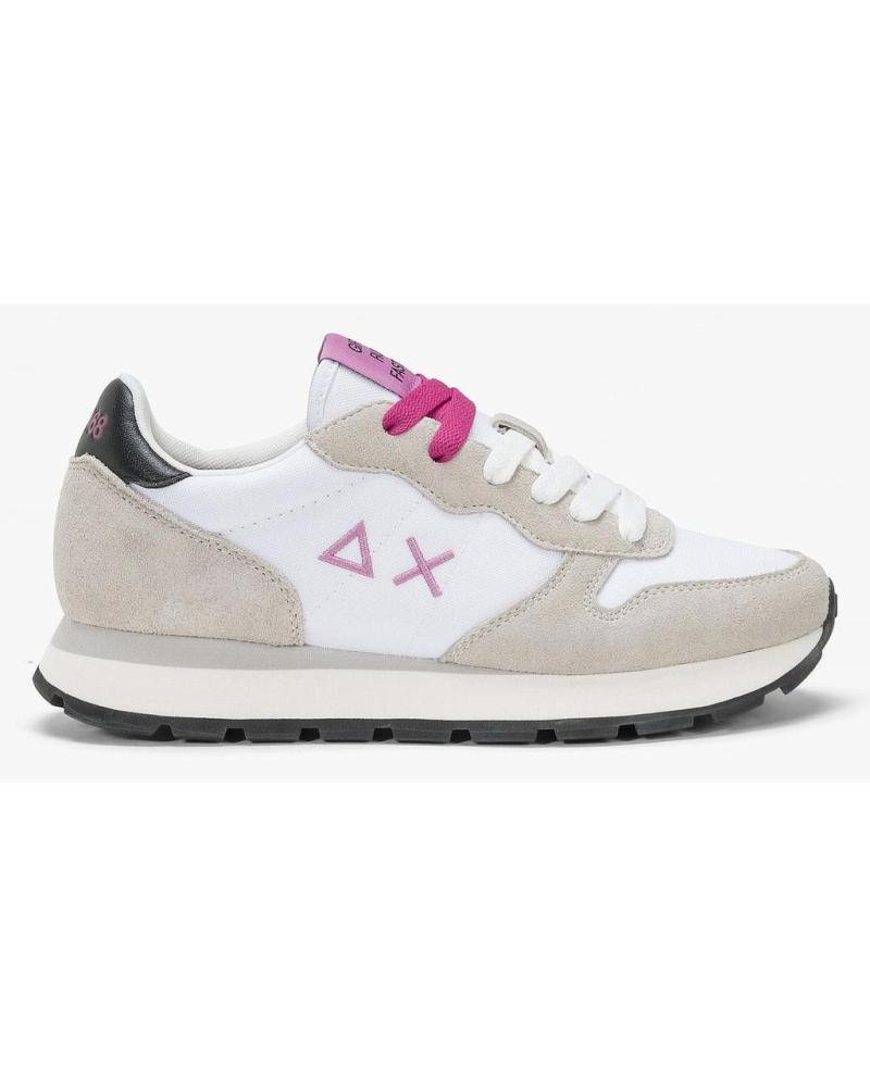 SAPATILHAS SUN68 ALLY SOLID NYLON BRANCO - MODELO Z44201 (S01 BI) BLANCO