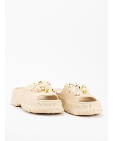 Zehansandalen KESLEM  für Damen CHANCLA XF80-62  TAUPE