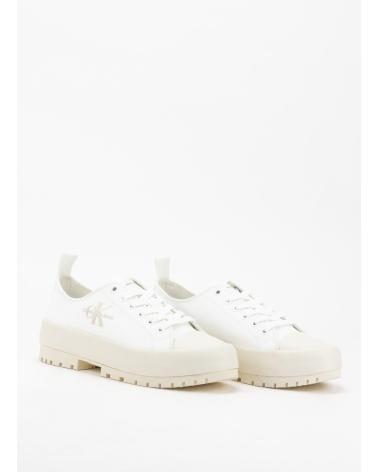 Scarpe sport CALVIN KLEIN  per Donna ZAPATILLA LUGGED HYBRID LACEUP ML MTR  BLANCO