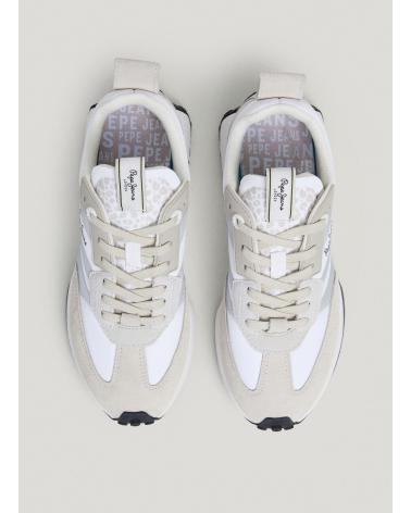 Sportschuhe PEPE JEANS  für Damen ZAPATILLAS LUCKY TOP  BLANCO