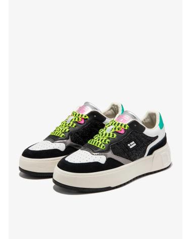 Zapatillas deporte D. FRANKLIN  de Mujer COURT STICH  NEGRO