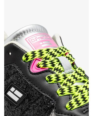 Zapatillas deporte D. FRANKLIN  de Mujer COURT STICH  NEGRO