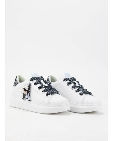 Zapatillas deporte KARL LAGERFELD  de Mujer ZAPATILLAS KAPRI KEYCHAIN KARL LO  BLANCO