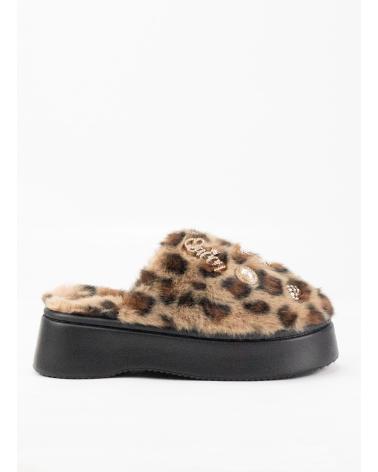 Pantoufles KESLEM  pour Femme XF80-95  LEOPARDO