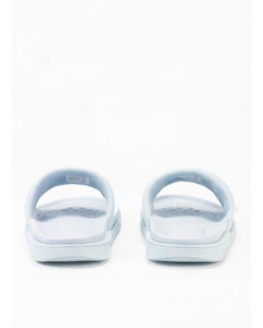 Tongs LACOSTE  pour Femme CHANCLAS SERVE SLIDE DUAL  CELESTE