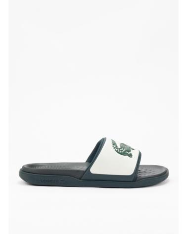 Chanclas LACOSTE  de Hombre CHANCLAS SERVE SLIDE 1 0  BLANCO
