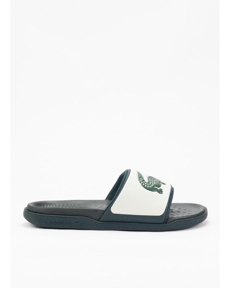 Zehansandalen LACOSTE  für Herren CHANCLAS SERVE SLIDE 1 0  BLANCO