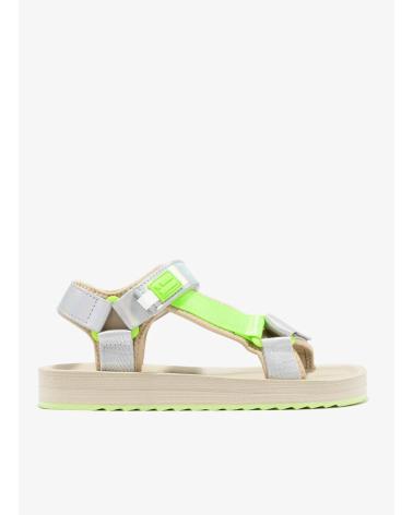Sandalen D. FRANKLIN  für Damen FOREST NEO STRIPS NEON  VERDE
