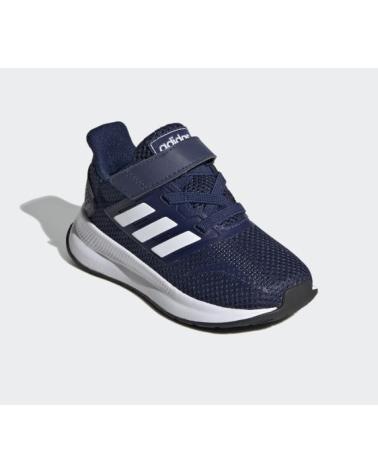 Deportivas ADIDAS  de Niña y Niño RUNFALCON I O - 20  MARINO-BLANC