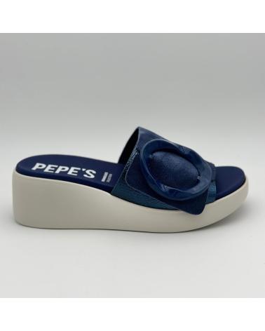 Sandali PEPE MENARGUES  per Donna MUJER SANDALIAS ZUECO HEBILLA 10564 CIERVO STAR SERRAJE MARI  AZUL