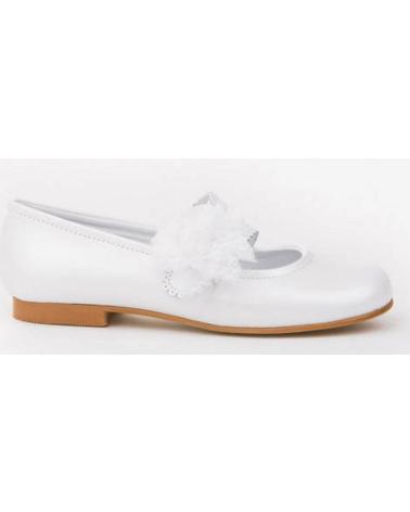 Schuhe ANGELITOS  für Damen und Mädchen ZAPATO NINA 992  BLANCO