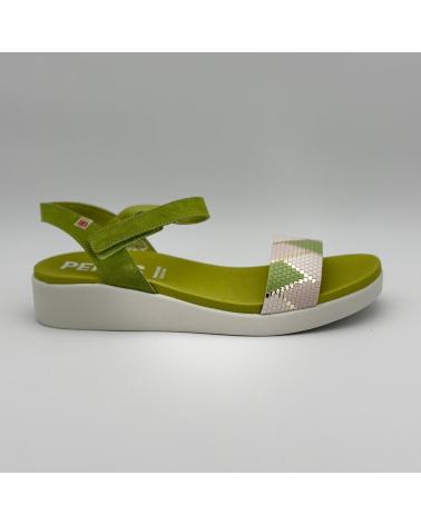 Sandali PEPE MENARGUES  per Donna MUJER SANDALIAS 10532 BANDA SERRAJE HOJA MILOS BLANCO  VERDE