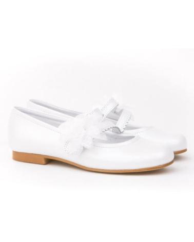Schuhe ANGELITOS  für Damen und Mädchen ZAPATO NINA 992  BLANCO
