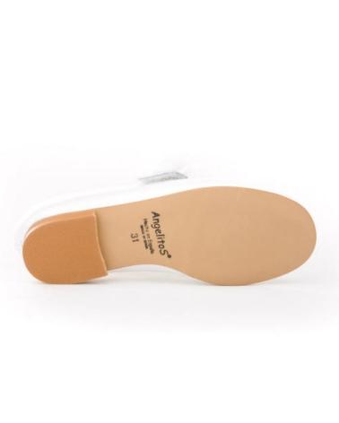 Schuhe ANGELITOS  für Damen und Mädchen ZAPATO NINA 992  BLANCO