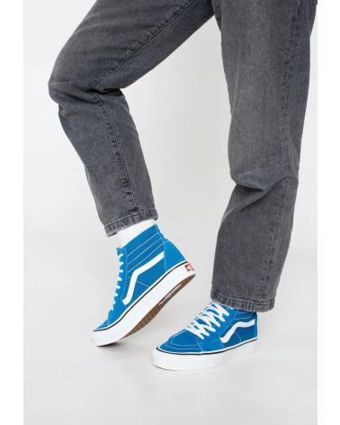 VANS OFF THE WALL VANS SK8 HI TAPERED THEORY MEDITERRANEAN BLUE AZUL