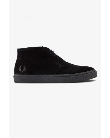Sportif FRED PERRY  pour Homme HAWLEY SUEDE B4361 - 41  BLACK