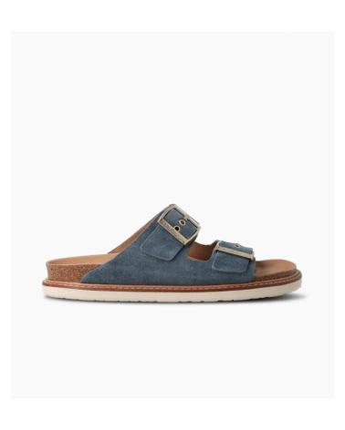 Sandalias GENUINS  de Mujer HAWAII VELOUR JEANS  AZUL