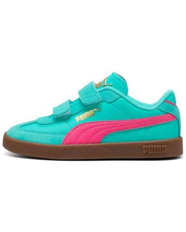 Deportivas PUMA  de Niña y Niño CALZADO MARCA MODELO CLUB II ERA V PS PARA KIDS  VERDE