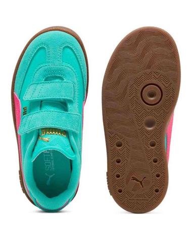 Deportivas PUMA  de Niña y Niño CALZADO MARCA MODELO CLUB II ERA V PS PARA KIDS  VERDE
