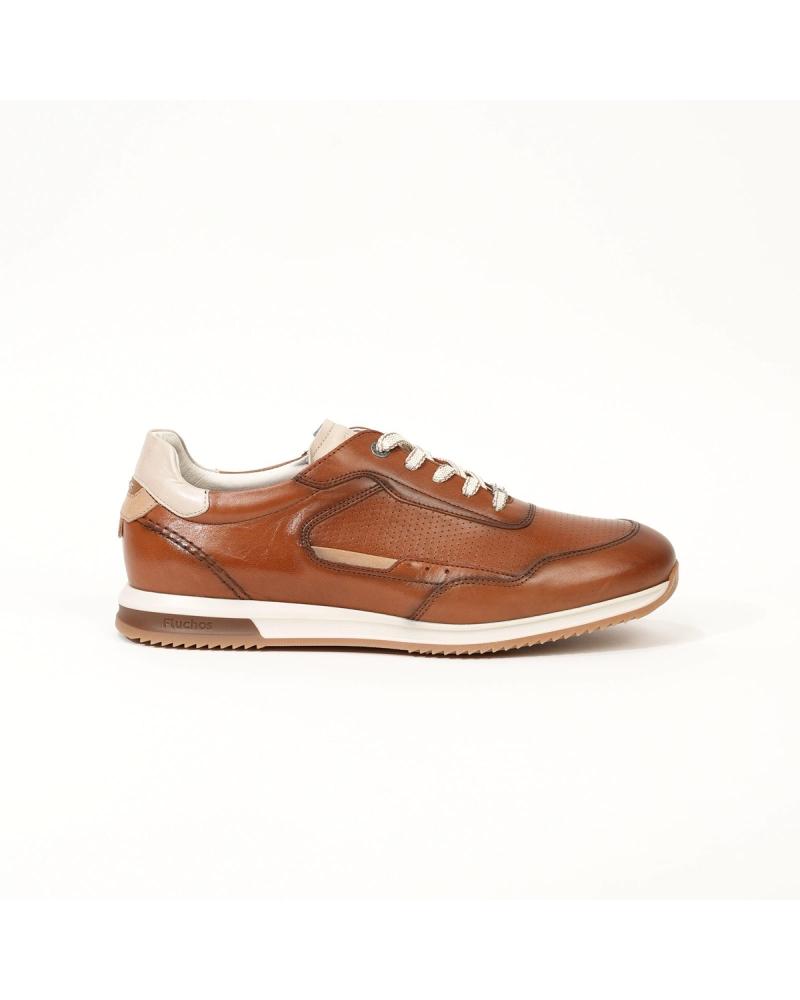 FLUCHOS - ZAPATOS PARA HOMBRE CONFORT F2186 HABANA CUERO VARIOS COLORES