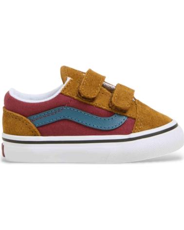 Sneaker VANS OFF THE WALL  für Mädchen und Junge ZAPATILLAS VANS OLD SKOOL V PARA BEBE EN COLOR  MARRON