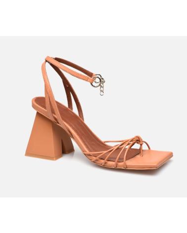 Sandalias ALOHAS  de Mujer SANDALIA CACTUS TACON 6 CM CAMEL  MARRóN