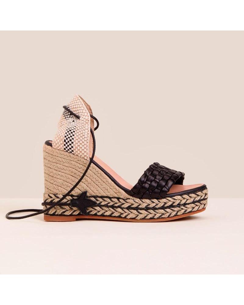 Sandalen GAIMO  für Damen ALPARGATA CUNA YUTE  NEGRO