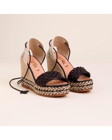 Sandalen GAIMO  für Damen ALPARGATA CUNA YUTE  NEGRO