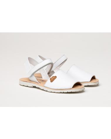 Sandali ANGELITOS  per Bambina e Bambino ABARCA PIEL 220 2  BLANCO